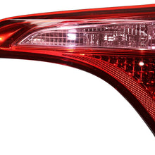 Tail Light Assembly Compatible with 2017-2019 Toyota Corolla Halogen Passenger Side