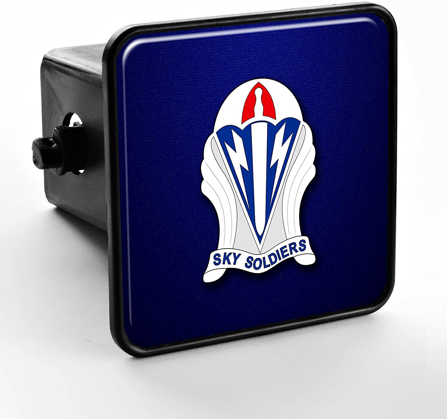 ExpressItBest Trailer Hitch Cover - US Army 173rd Airborne Brigade Combat - Sky Soldiers DU