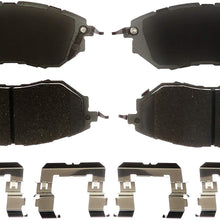 ACDelco 14D1078CHF1 Advantage Disc Brake Pad Set