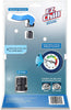 InterDynamics EZ Chill Car Air Conditioner R134A Refrigerant Gauge and Hose, Reusable AC Recharge Kit, EZC110-4