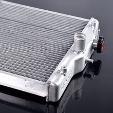 3 Row 52mm Aluminum Racing Radiator Replacement For Honda Civic EK EG B16A B18C DOHC 1992-2000 + 12" Radiator Cooling Fan