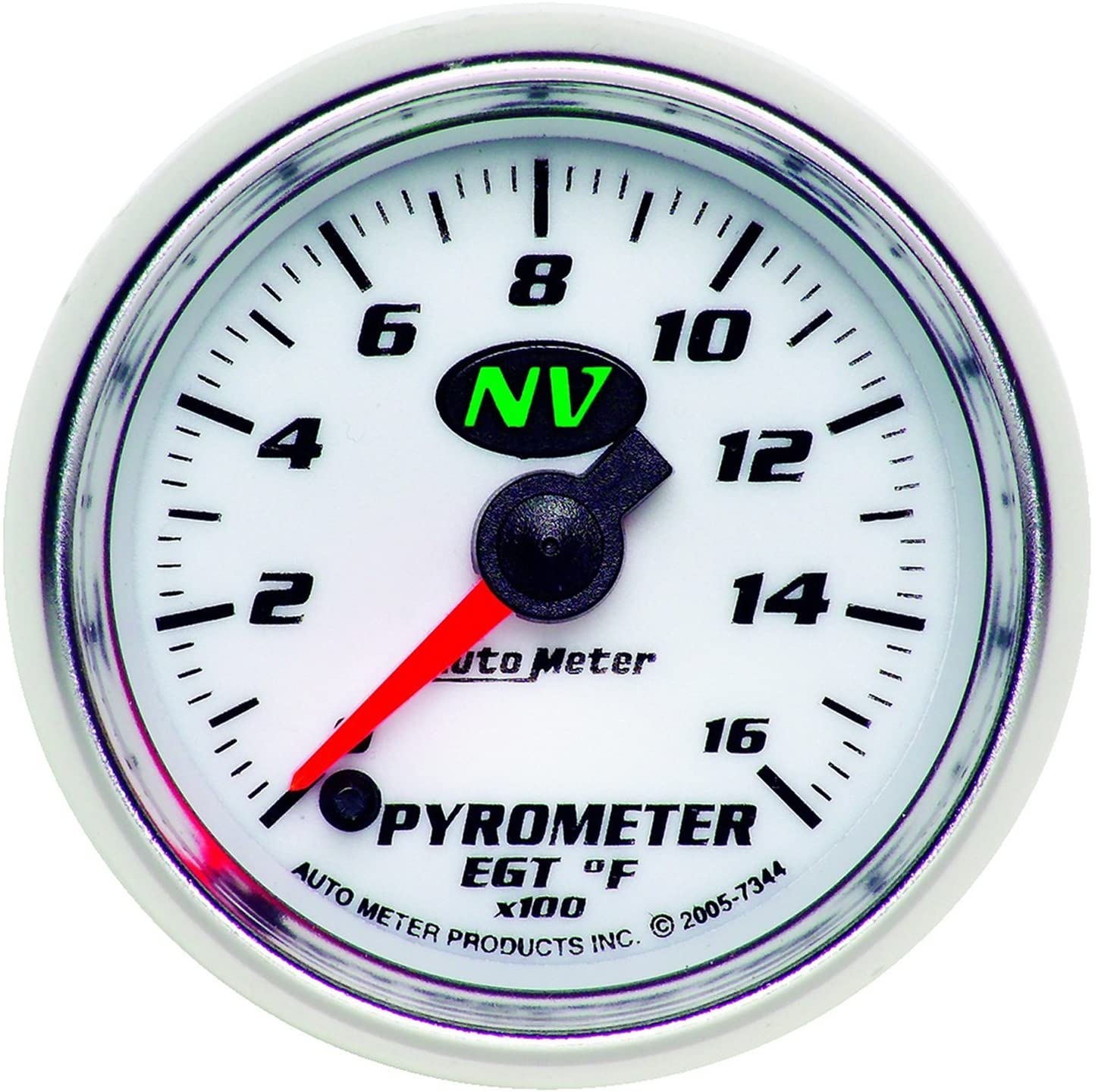 Auto Meter 7344 NV Electric Pyrometer Gauge Kit