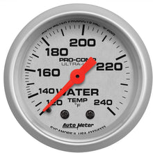 Auto Meter 4332 Ultra-Lite Mechanical Water Temperature Gauge , 2 1/16"