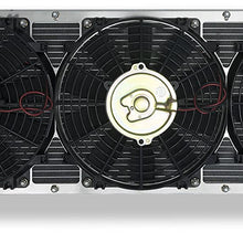 Flex-a-lite 315960 Extruded Core Radiator and Triple Electric Fans (1984-2001 Jeep Cherokee XJ)