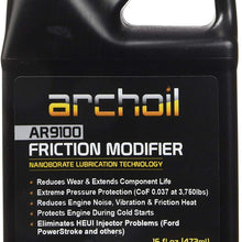 Archoil AR9100 Oil Additive (16oz) for All Vehicles - Powerstroke Cold Starts, Eliminates Injector Problems
