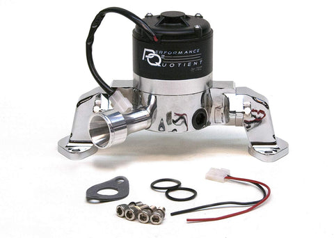 PRW 4435009 Chrome/Black Electric Racing Water Pump