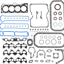 DNJ FGS9026 Graphite Full Gasket Sealing Set/For 1988-1992 / Chevrolet, Geo, Toyota / 1.6L / L4 / 16V / DOHC / 98cid / 4AGE, 4AGELC, 4AGZE / Naturally Aspirated, Supercharged