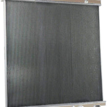 ALLOYWORKS Ford F-Series Radiator, All Aluminum Radiator For 2003-2007 Ford F-250 F-350 F-450 F-550 F-53 Turbo Diesel 6.0L V8 Powerstroke