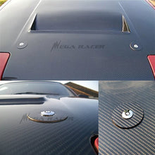 Mega Racer Universal 100% Carbon Fiber Front Hood Latch Pin Key Locking Kit Black Racing Sport Mount Bonnet Nismo Auto Sedan Coupe
