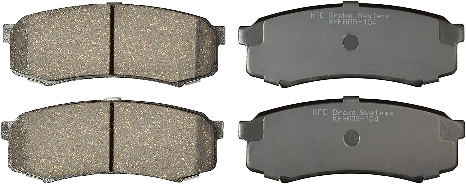 KFE Ultra Quiet Advanced KFE606-104 Premium Ceramic REAR Brake Pad Set