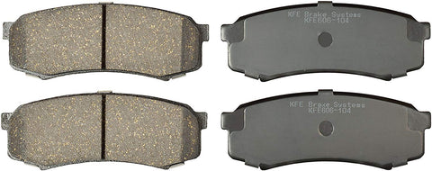 KFE Ultra Quiet Advanced KFE606-104 Premium Ceramic REAR Brake Pad Set