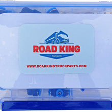 Road King Truck Parts Composite Push to Connect Air Brake Line Fitting Connector Kit