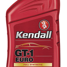 Kendall 1075015-12PK GT-1 Full Synthetic Euro 5W40 Motor Oil, 32. Fluid_Ounces, 12 Pack