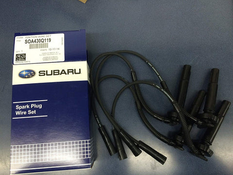 OEM SUBARU SPARK PLUG WIRE KIT SOA430Q119 LEGACY OUTBACK FORESTER IMPREZA BAJA