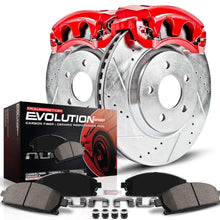 Power Stop KC582 1-Click Performance Brake Kit with Caliper, Front Only