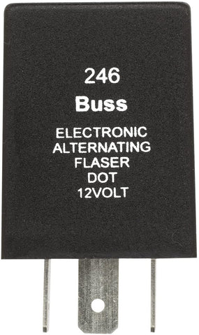 Bussmann NO.246 15 Amp Heavy-Duty Electronic Alternating Flasher