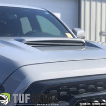 TufSkinz Inner Hood Scoop Accents - Compatible with 2016-2020 Tacoma - 3 Piece Kit (Inferno(Non-Metallic))