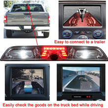 EWAY LED 3rd Third Brake Light Cargo Backup Camera for Ford F150 2015-2020/F250 F350 F450 F550 Super Duty 2017-2021 Rear Lamp High Mount Stop Light Rear View Reverse Hitch Camera