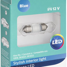 Philips DE3175BLED Ultinon LED Bulb (Blue), 1 Pack