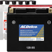 ACDelco ATX12BBS Specialty AGM Powersports JIS 12B-BS Battery