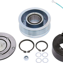 AC Compressor Clutch Assembly Repair Kit CO 4918AC, 38810RRBA01, 38810RNAA02 fit for 2006-2011 Honda Civic 1.8L