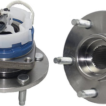Detroit Axle 513121 Pair(2) Front Wheel Hub Bearing Assembly for Buick Allure Century LaCrosse LeSabre Park Avenue Chevy Impala Monte Carlo Venture Pontiac Grand Prix Boneville w/ABS Sensor cable