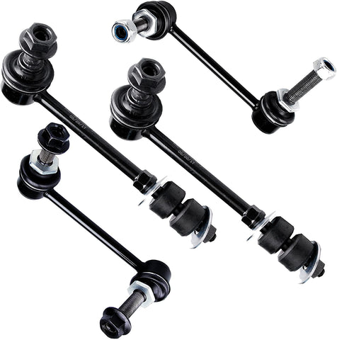 Scitoo Front Rear Steering Sway Bar Link fit 2003-2016 Toyota 4Runner 2007-2014 Toyota FJ Cruiser 2003-2009 Lexus GX470 pack fo 4