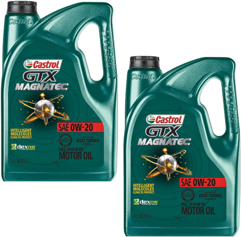 La Rosticceria GTX MAGNATEC 0W-20 Full Synthetic Motor Oil, 5 Quart (Pack of 2)