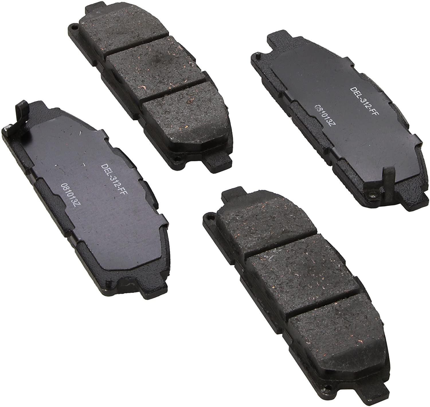 ACDelco Gold 17D1552C Ceramic Front Disc Brake Pad Set