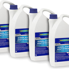 RAVENOL J4D2023-04 HTC Coolant Antifreeze Concentrate MB 325.0 (G11) (5L, Case of 4)