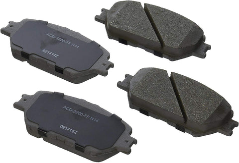 ACDelco 14D908CH Advantage Ceramic Front Disc Brake Pad Set