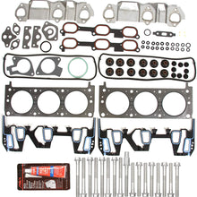 Evergreen HSHBLF8-10401 Head Gasket Set Head Bolts Lifters Compatible With Chevrolet Oldsmobile Pontiac 3.1 3.4 12V