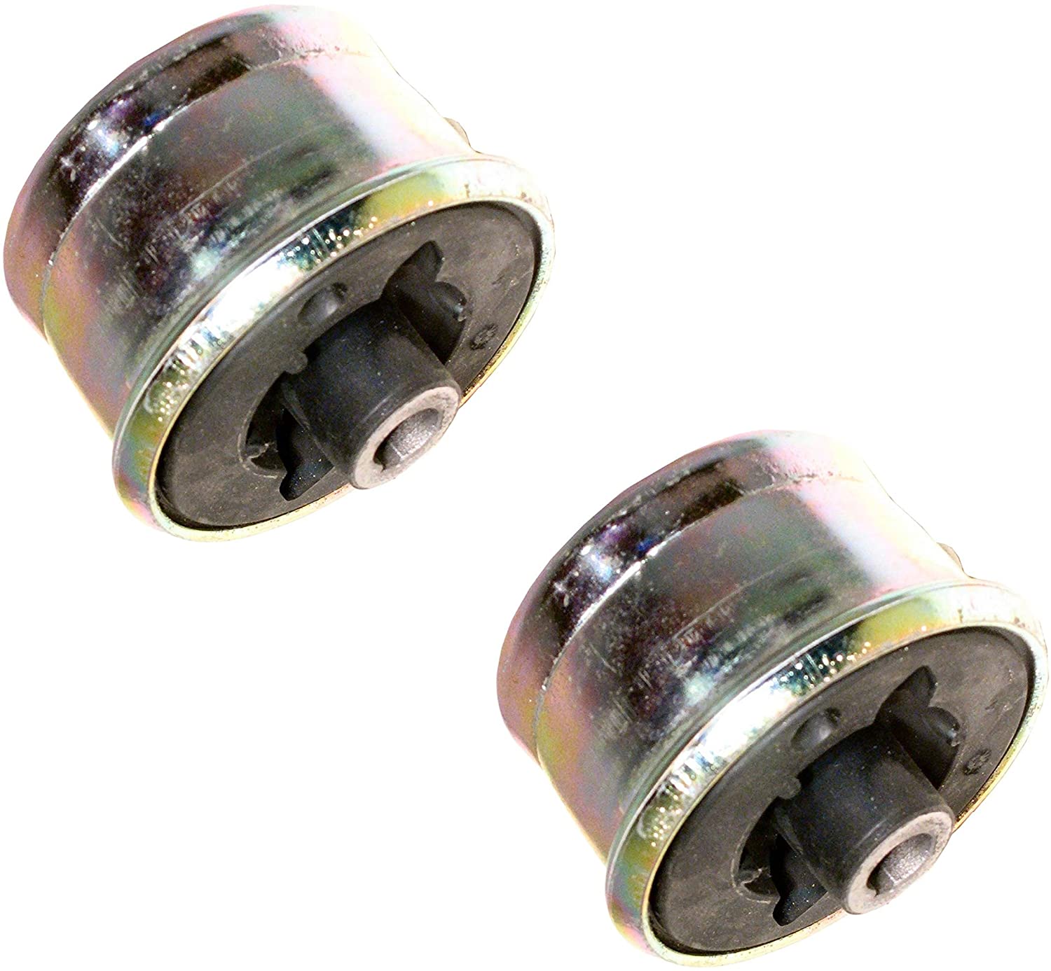 Pair Set of 2 Front Lower Rearward Control Arm Bushings Delphi For Jaguar X-Type