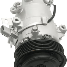 RYC Remanufactured AC Compressor and A/C Clutch AIG383 (For Hyundai Elantra and Kia Forte Vehicles With ATC! With Electronic Control Valve)