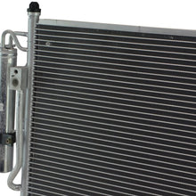 AC Condenser A/C Air Conditioning w/Receiver Drier for Chevy Aveo Pontiac Wave