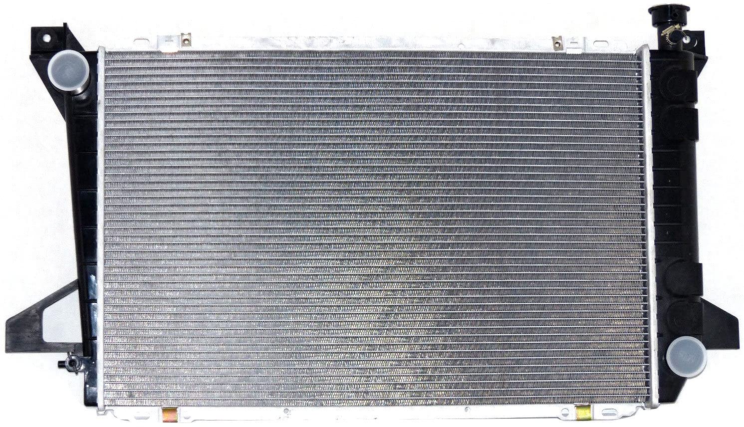 Strutstore New 0894 Aluminum Radiator Compatible for Ford F-250 F-350 F-150 4.9L US Stock US Cargo US Shipment