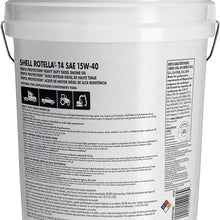 Shell Rotella T4 Triple Protection Conventional 15W-40 Diesel Engine Oil (5 Gallon Pail)
