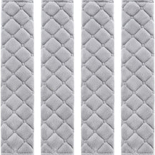 Tatuo 4 Pack Car Seat Belt Pads Seatbelt Protector Soft Comfort Seat Belt Shoulder Strap Covers Harness Pads Helps Protect Your Neck and Shoulder (Gray)