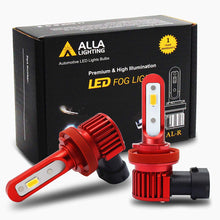 Alla Lighting 5200lm AL-R H8 H11 LED Fog Light Bulb Xtreme Super Bright H16, 3000K Amber Yellow