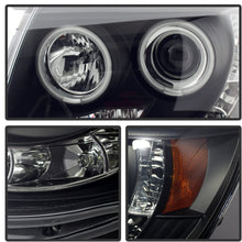 Spyder Auto 5079046 CCFL Halo Projector Headlights Black/Smoked
