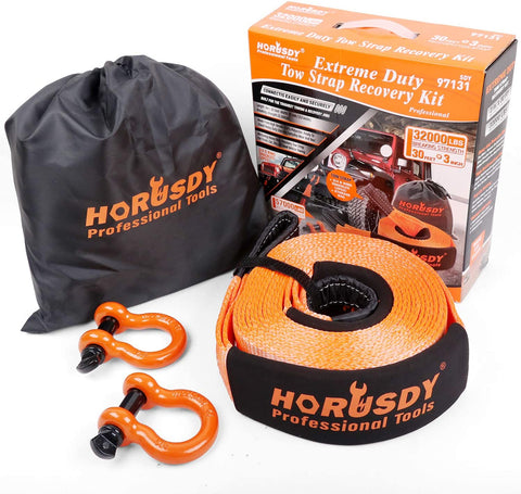 HORUSDY Recovery Tow Strap 3