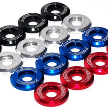 7th Gear Racing Premium Billet Aluminum Beauty Fender/Bumper/Bolt & Washer Engine Bay Dress Up Kit 8 Piece set (RED)