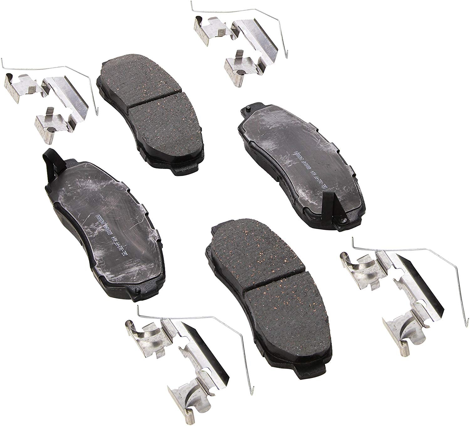 ACDelco 17D1521CH Professional Ceramic Front Disc Brake Pad Set