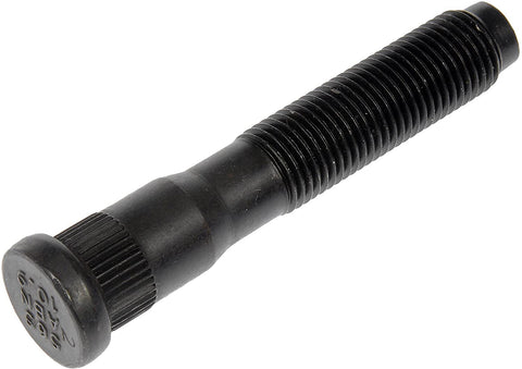 Dorman 610-565 Rear M14-1.50 Serrated Wheel Stud - 15.85mm Knurl, 81.6mm Length for Select Ford Models, 10 Pack