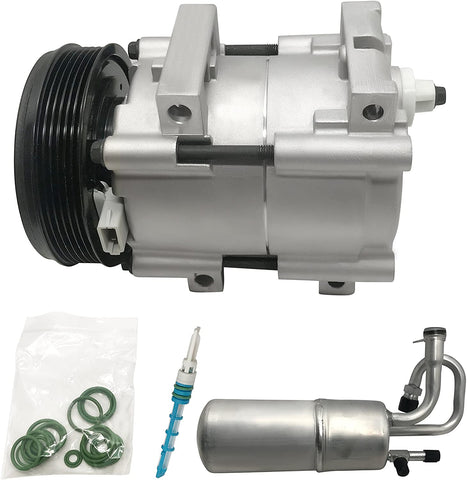 RYC Remanufactured AC Compressor and A/C Clutch Kit EG169K1