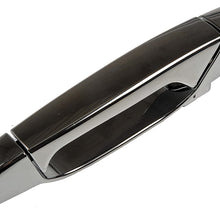 Dorman 80105 Rear Driver Side Exterior Door Handle for Select Cadillac / Chevrolet / GMC Models, Chrome