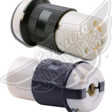 LeisureCords 30 AMP RV Trailer Marine Power Cord Power Inlet - Female Twist Locking Connector - Weatherproof Boot Kit