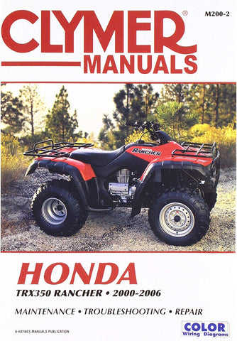 Clymer 00-06 Honda TRX350R4ES Service Manual