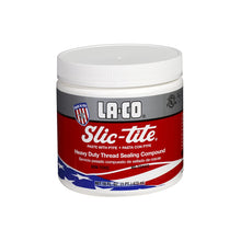 LA-CO 42019 Slic-Tite Premium Thread Sealant Paste with PTFE, -50 to 500 Degree F Temperature, 1/2 pt Jar with Brush in Cap