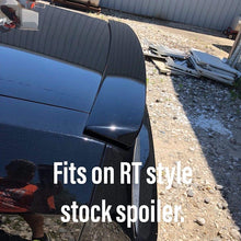 PSDesigns - Venom Series Challenger 2 Piece Wickerbill Spoiler with Camera Cut Out 2015-2019 RT SRT Hellcat Scat Pack with RivNut Tool